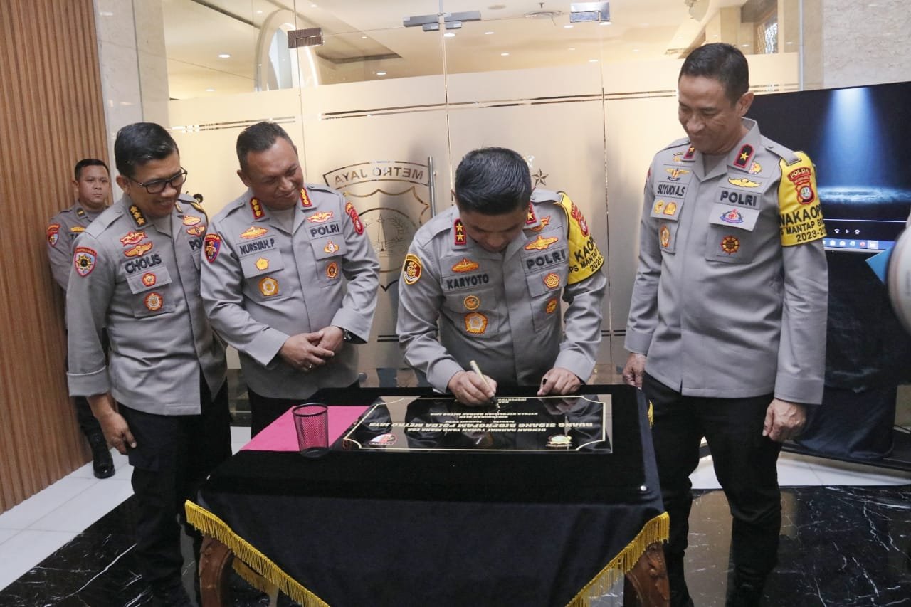 Kapolda Metro Resmikan Ruang Sidang Disiplin Dan KEPP