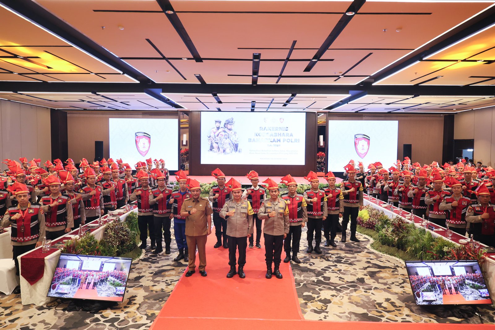Modernisasi Sabhara Polri: Fokus Rakernis Korsabhara Baharkam Polri T.A 2024 di Makassar