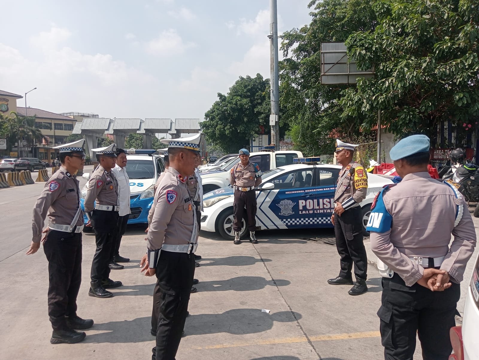 Polres Pelabuhan Tanjung Priok Tindak 107 Pelanggar Lalu Lintas