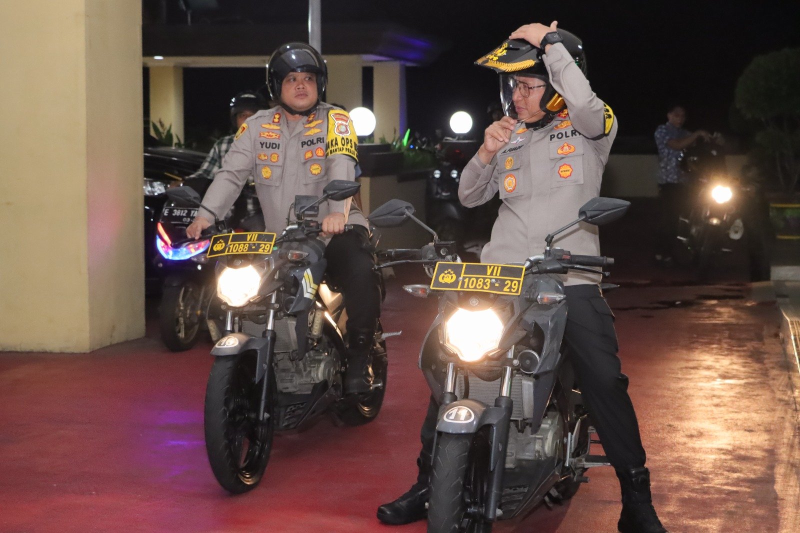 Kapolres Metro Jakarta Utara Pimpin Patroli Motor untuk Tingkatkan Keamanan