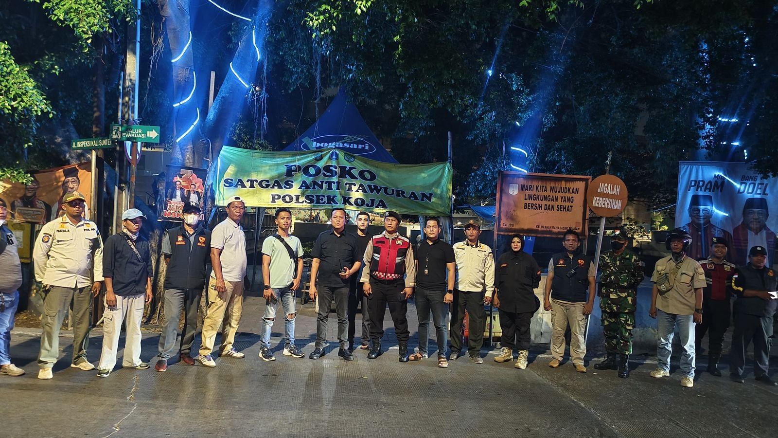 Polsek Koja Gelar Patroli KRYD untuk Tingkatkan Keamanan