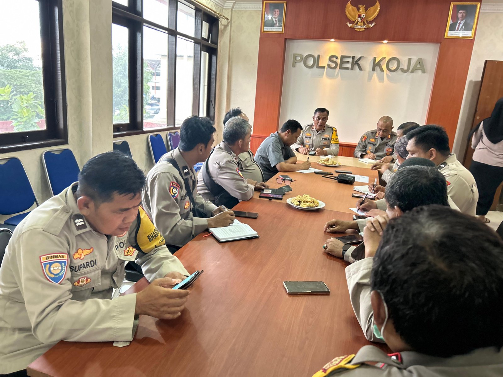 Kapolsek Koja Pimpin Forum Belajar Bersama untuk Memperkokoh Ideologi Pancasila