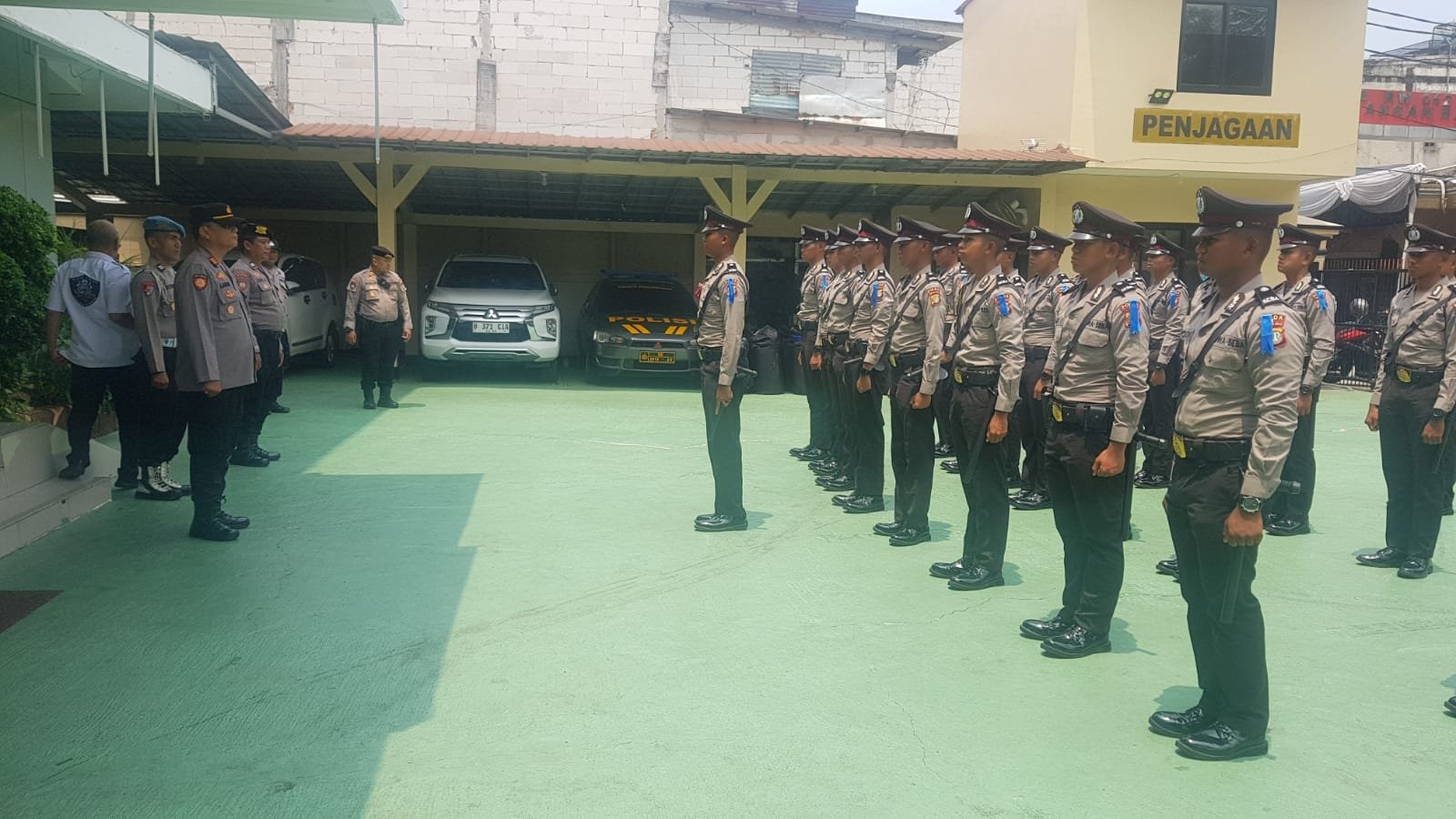 Polsek Pademangan Terima 25 Siswa Latja SPN Polda Metro Jaya untuk Latihan Kerja