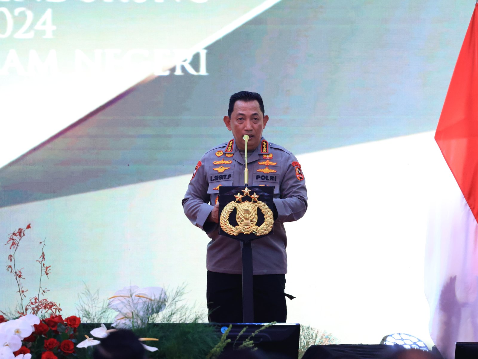 Wujudkan Asta Cita, Kapolri Laporkan Kepada Presiden Upaya Pengendalian Inflasi