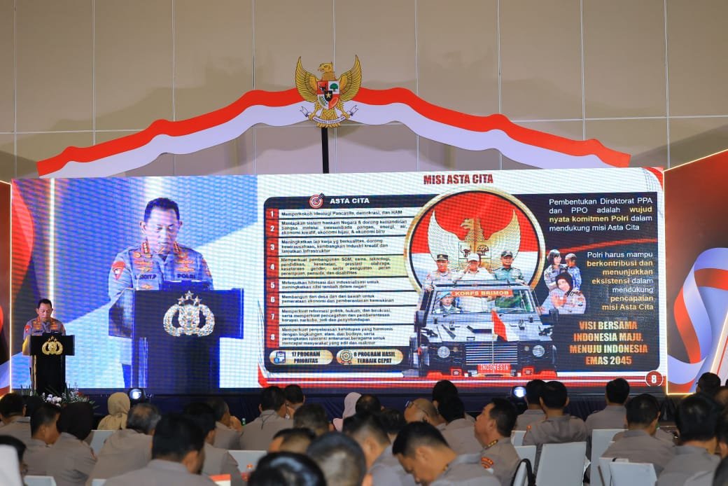 Kapolri: Direktorat PPA dan TPPO Harus Jadi Penegak Hukum Sekaligus Motivator Kesetaraan Gender