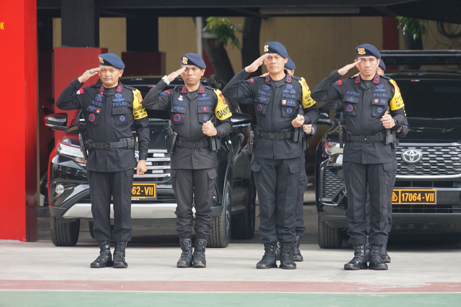 Pastikan Kesiapan Ops Lilin 2024, Satbrimob Polda Metro Jaya Gelar Pasukan