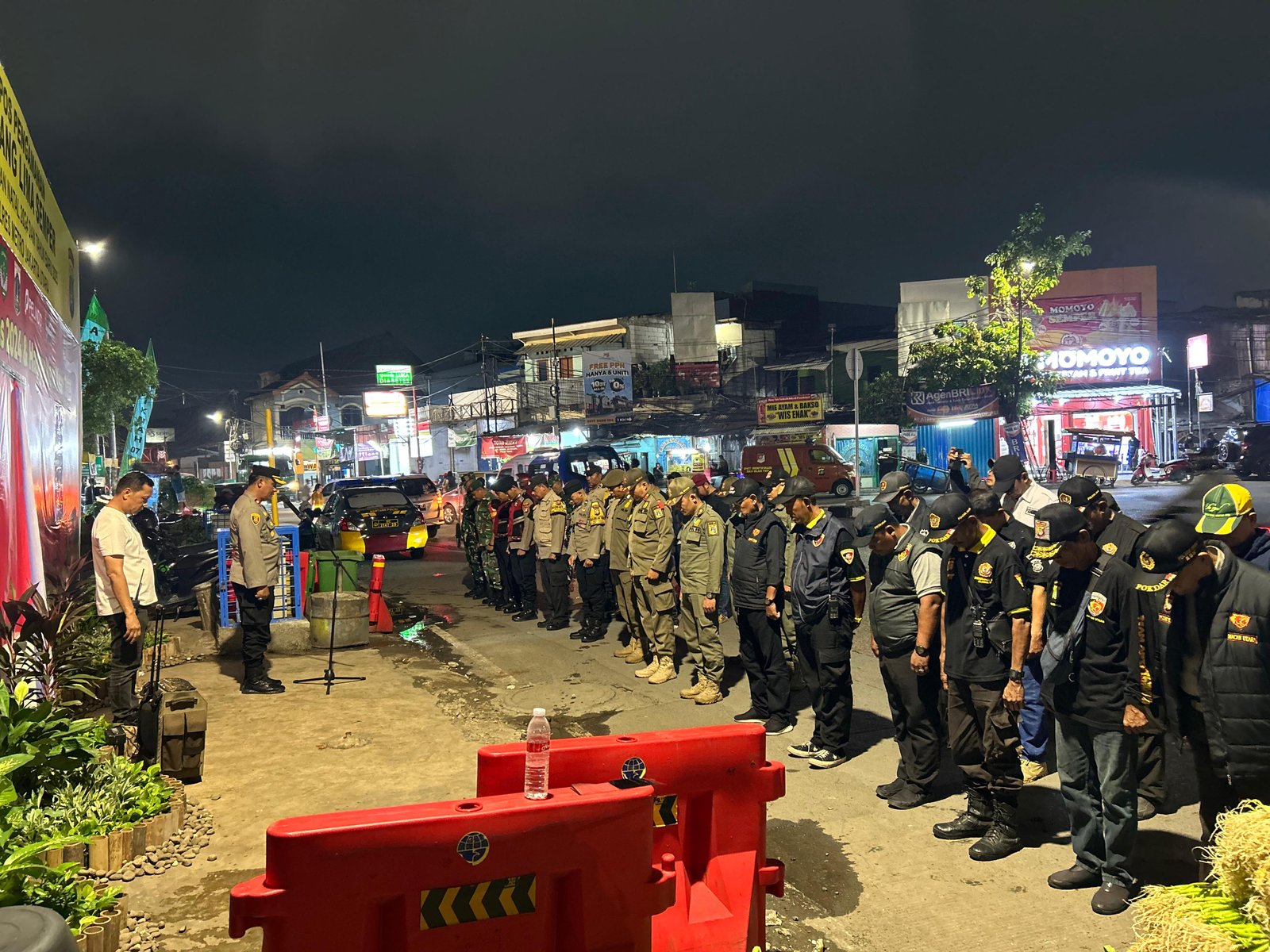 Polsek Koja Gelar Apel Malam KRYD: Upaya Maksimal Jaga Keamanan Koja, Jakarta Utara