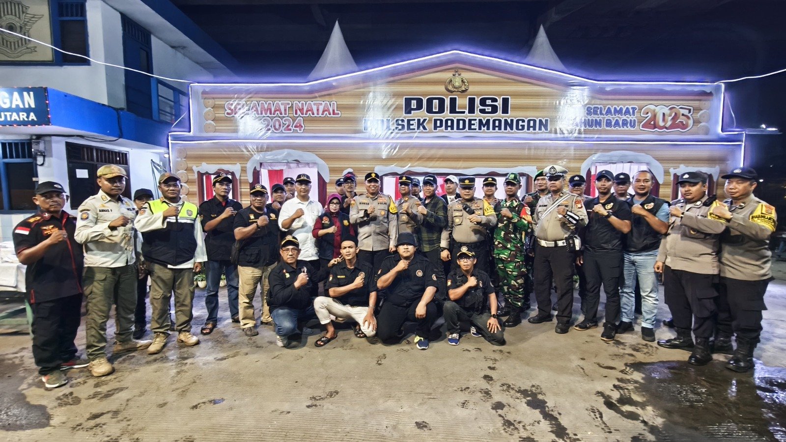 Polsek Pademangan Apel KRYD Jaga Keamanan dengan Humanis dan Sigap