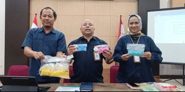 BBPOM Serang Tindak Apotek Edarkan Obat Yang Dikemas Ulang di Cilegon