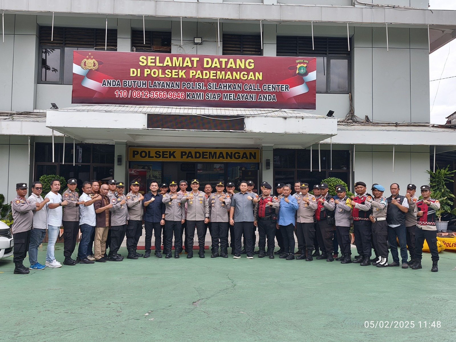 Apel Pisah Sambut PJU Polsek Pademangan