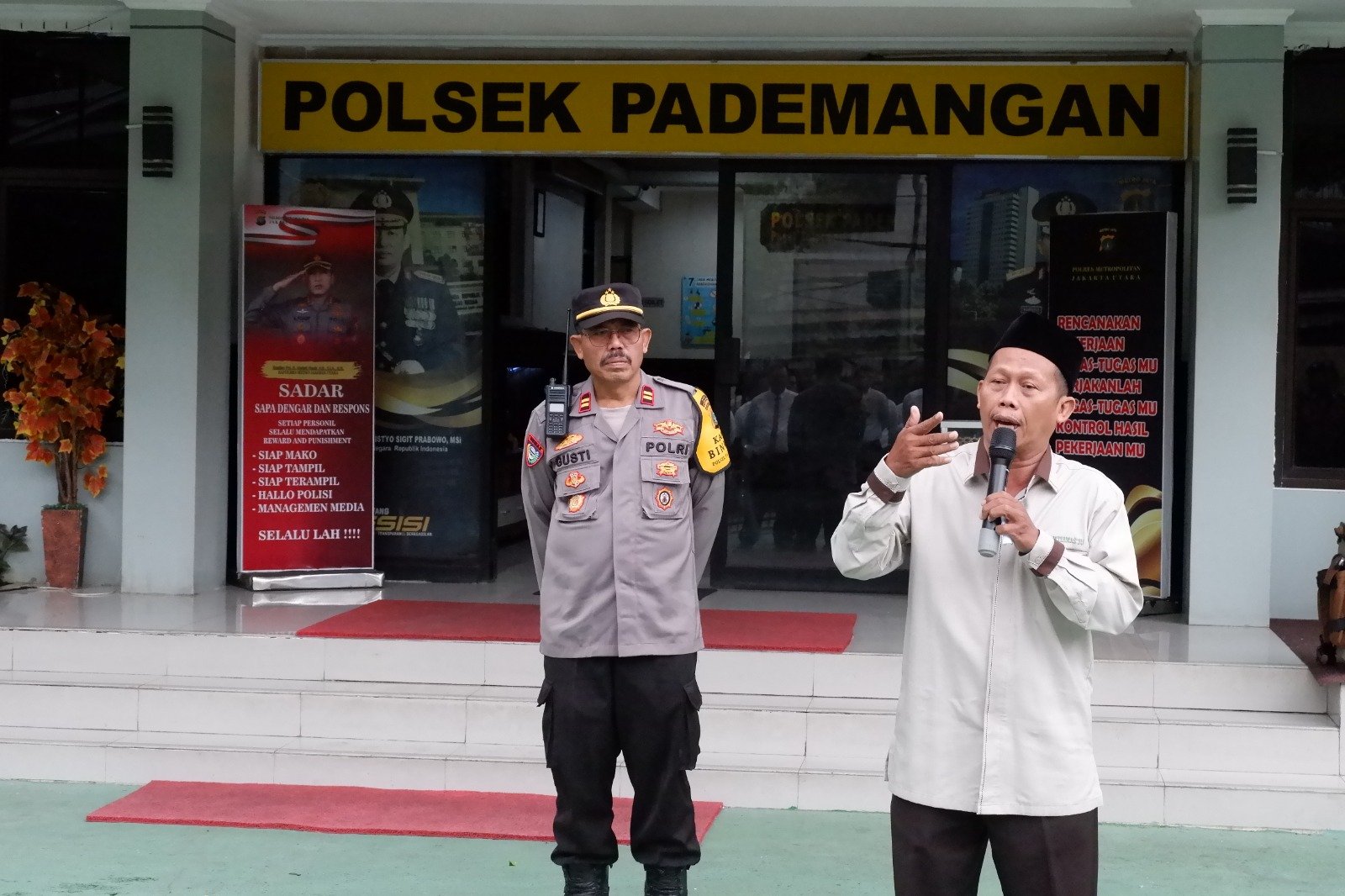 Polsek Pademangan Gelar Binrohtal: Bangun Ketahanan Mental dengan Keluarga Sakinah