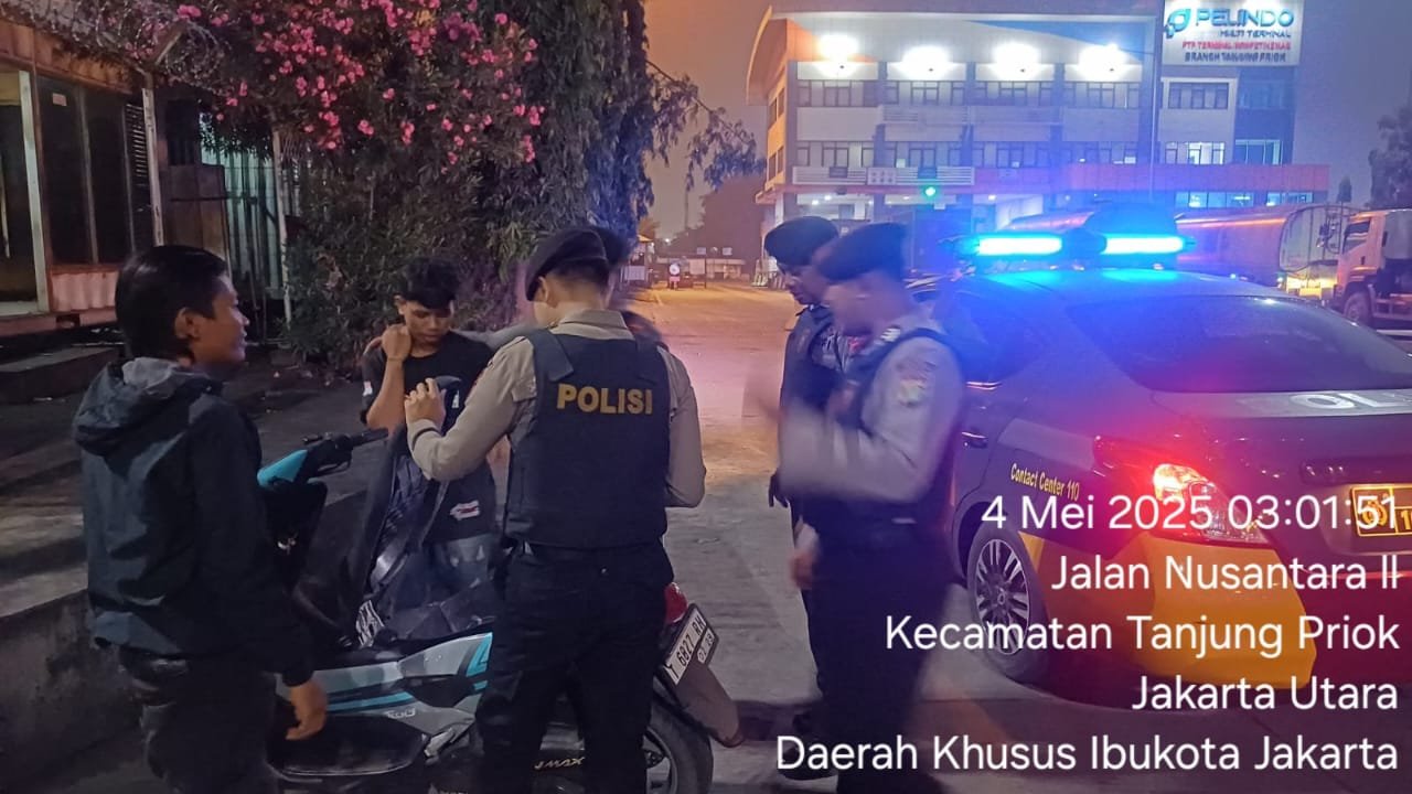 Patroli Skala Besar Cipta Kondisi ,Cegah Gangguan Kamtibmas