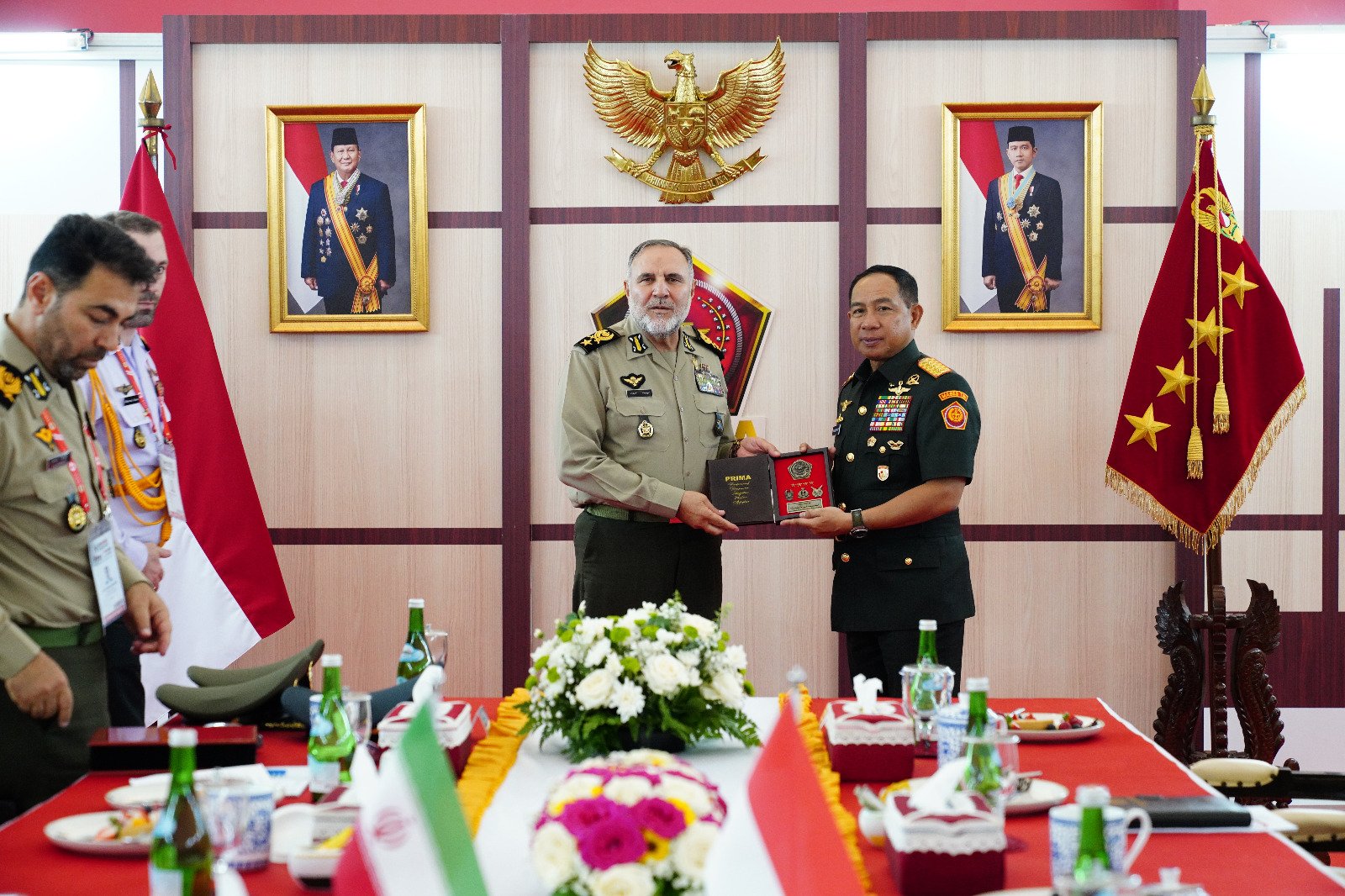 Panglima TNI Bahas Kerjasama Militer Dengan Panglima Negara Sahabat