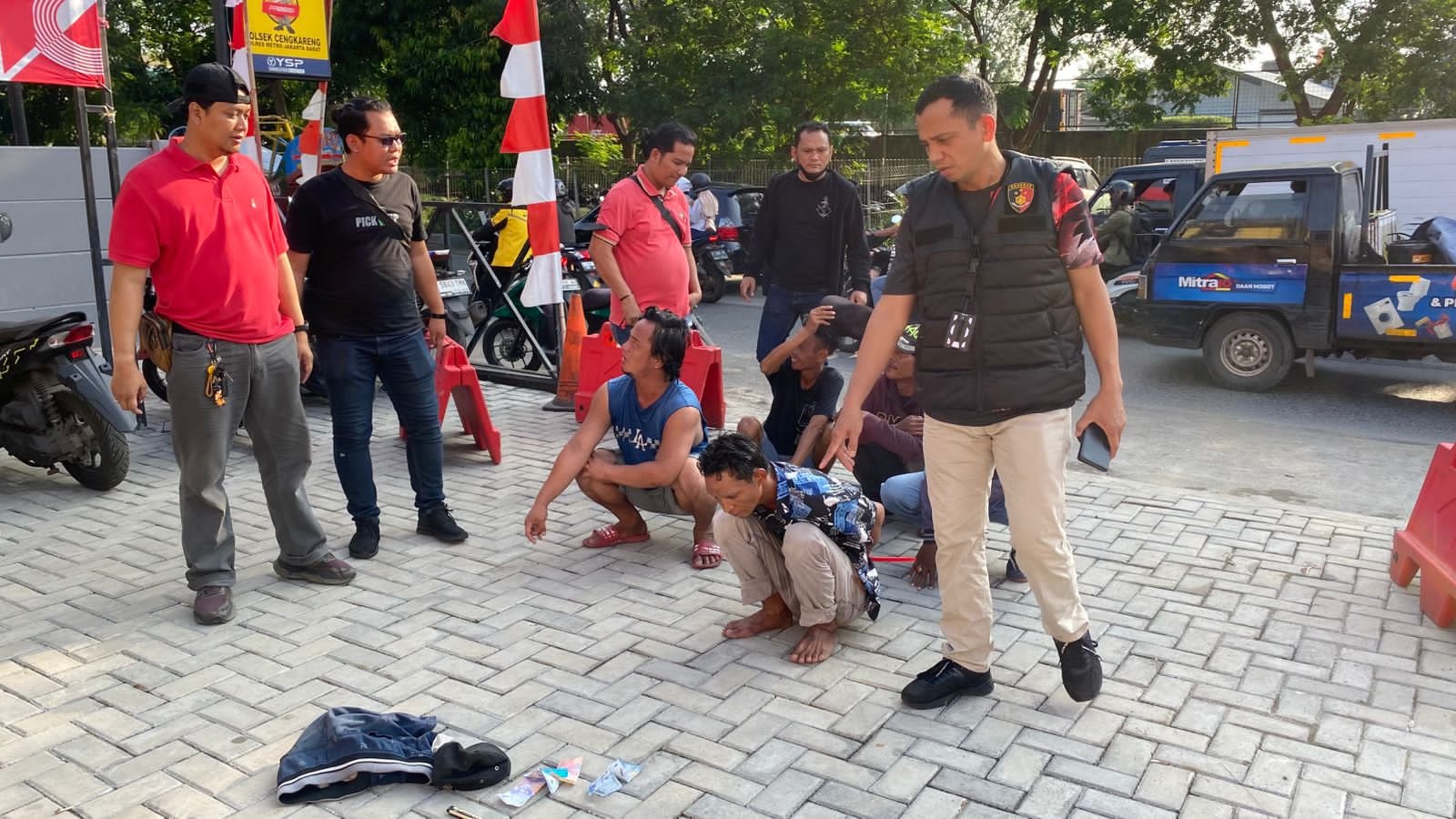 Polsek Cengkareng Amankan Pelaku Pemalakan Sopir Travel di Kapuk Raya
