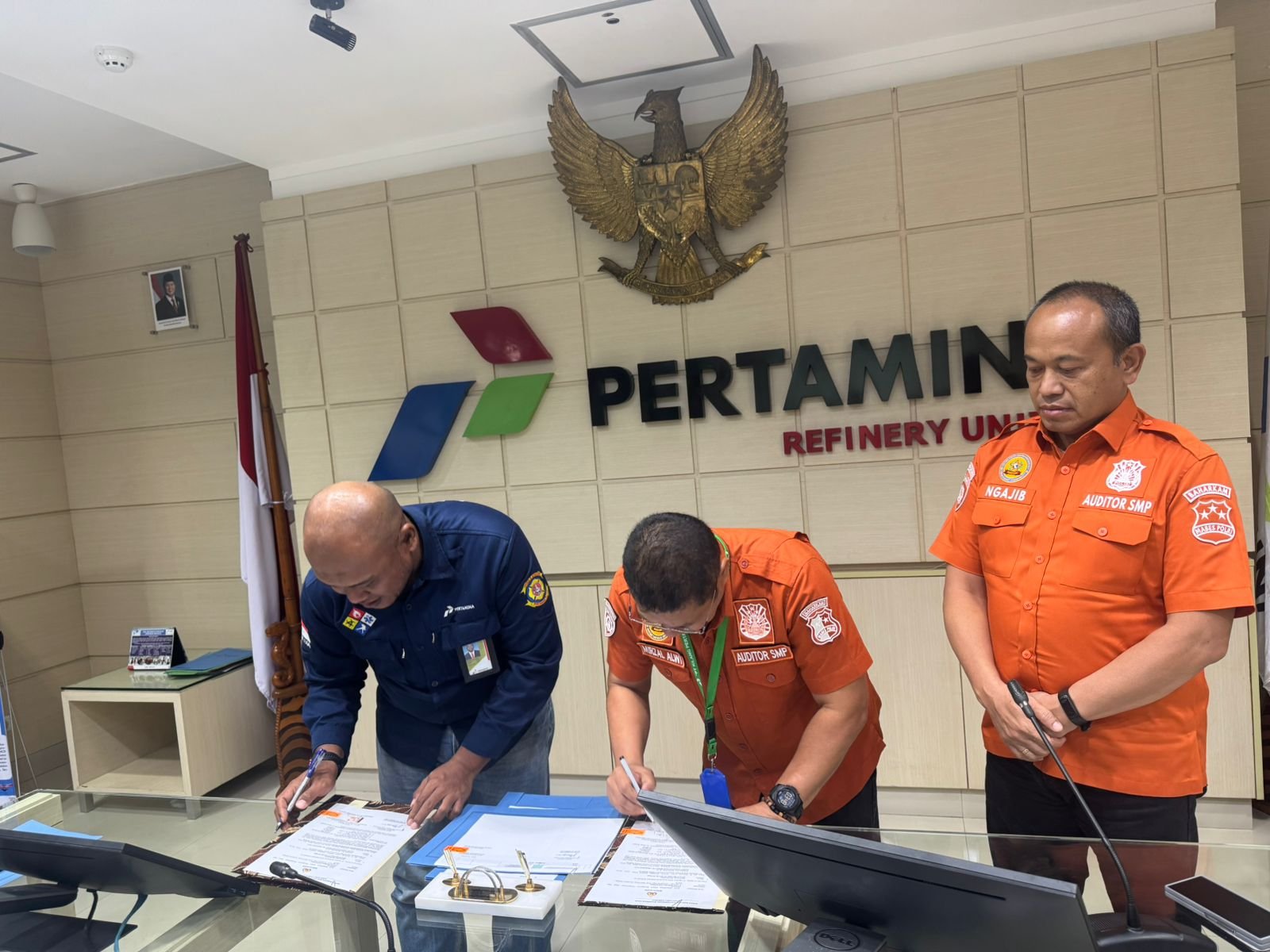 Kolaborasi Baharkam Polri dan PT KPI RU III Plaju Berbuah Penghargaan \
