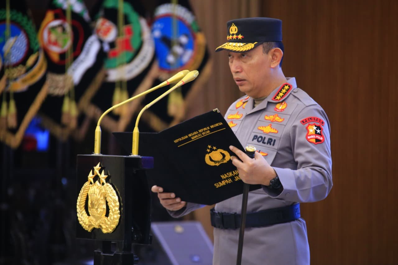 Kapolri Goncang Polri! Resmi Deretan Jenderal Lakukan Sertijab