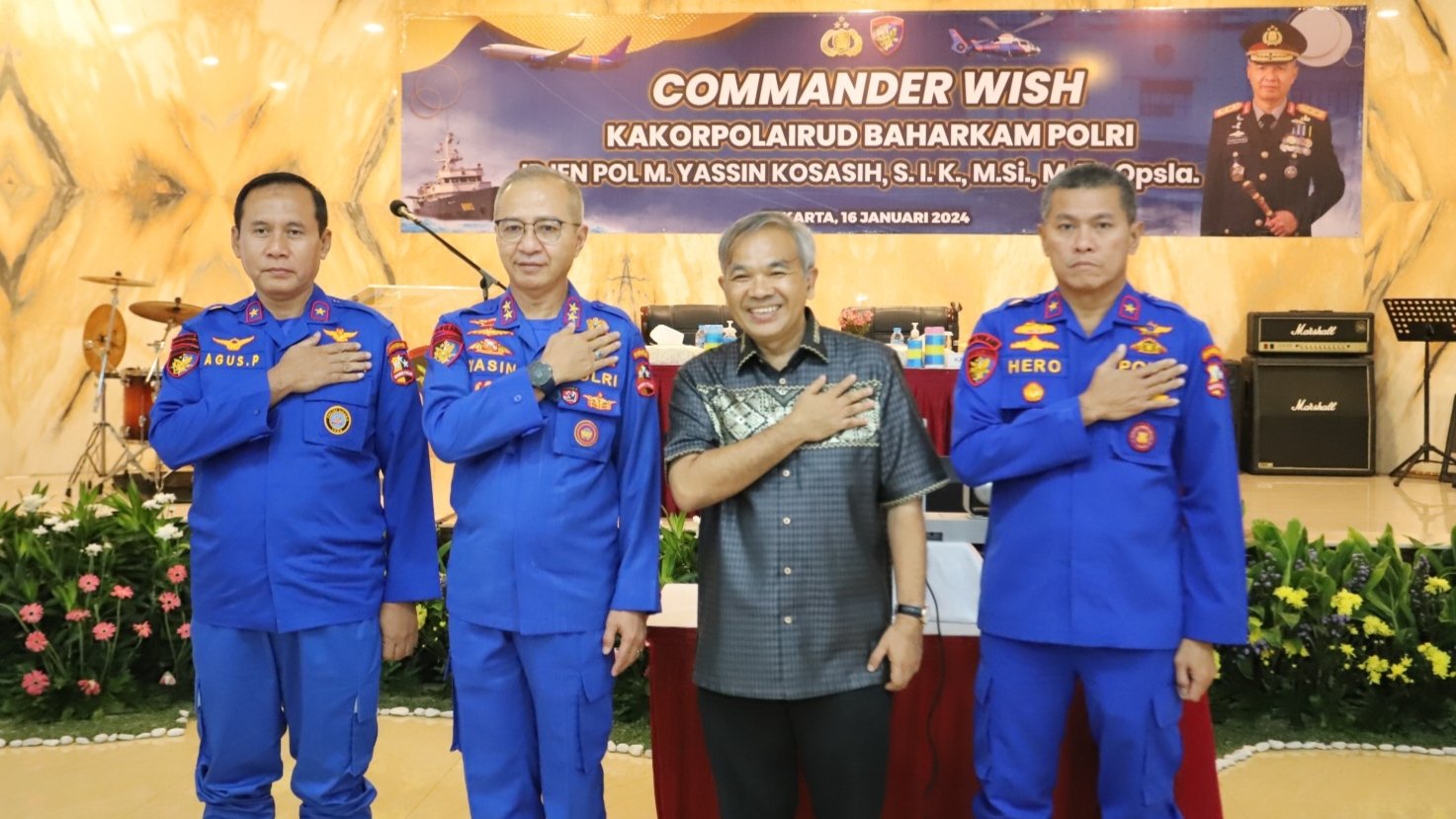 Kakorpolairud Baharkam Polri: Jati Diri Polairud Harus Dijaga, Utamakan Hierarki, Respek, dan Loyali