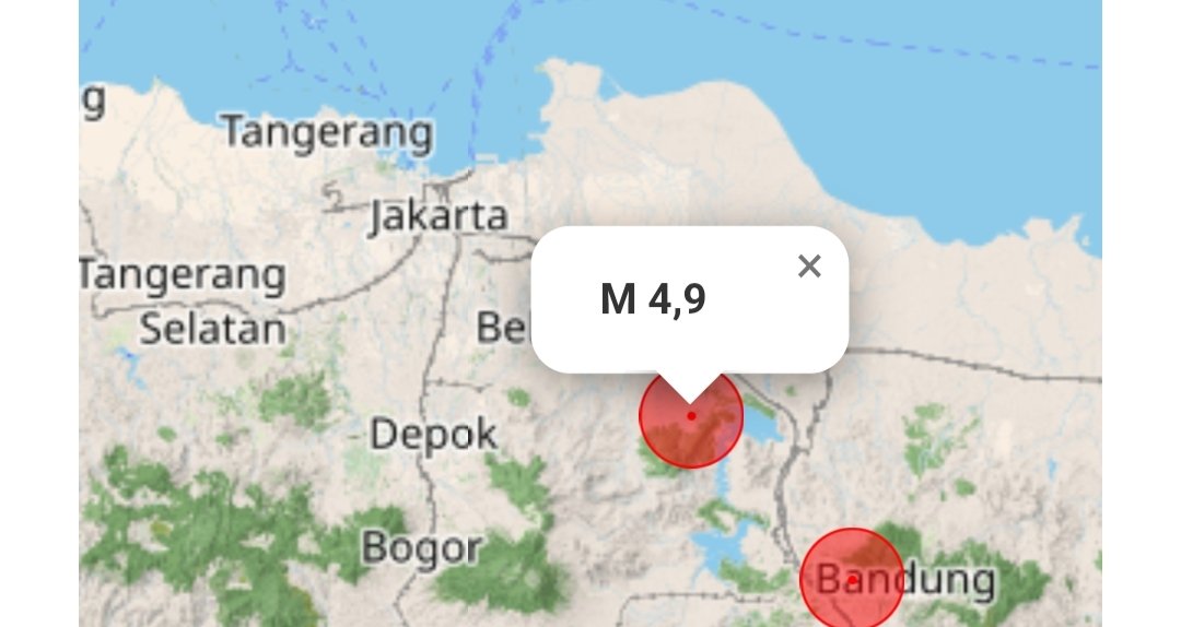 Lagi-lagi! Tanah Jawa Diguncang Gempa 4,9 SR, Warga Panik Berhamburan